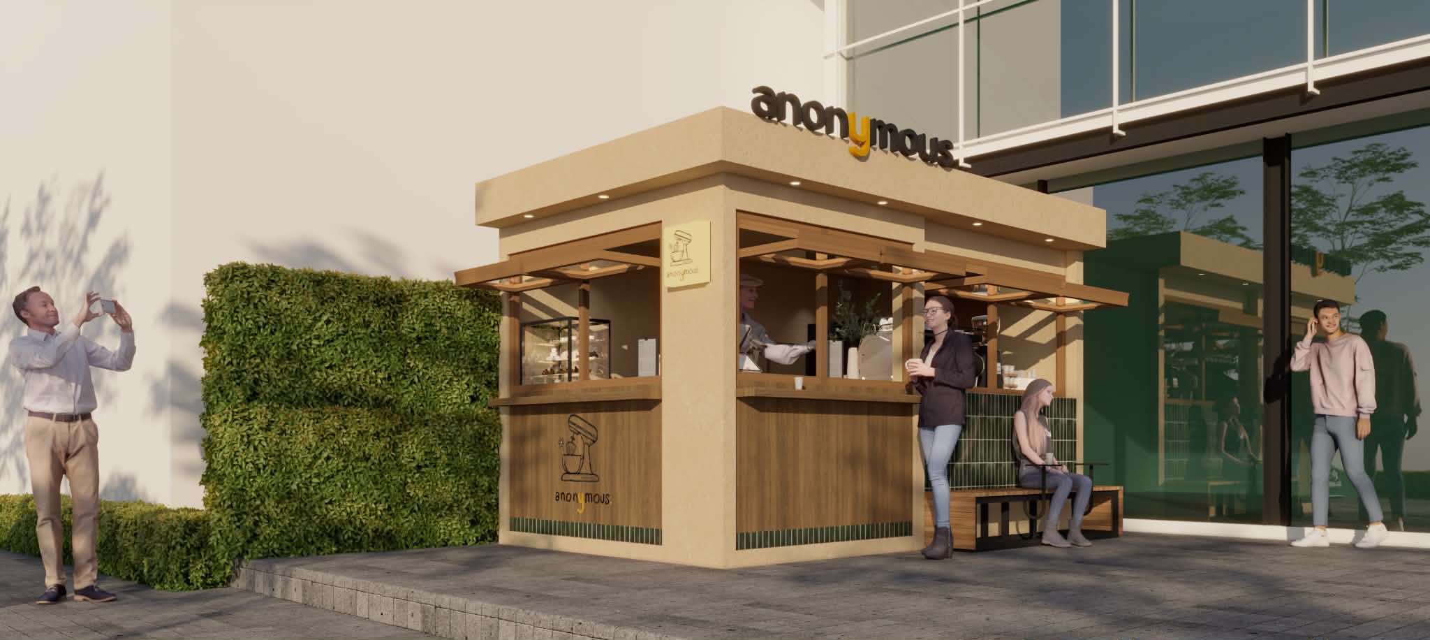 Anonymous Store Exterior